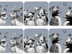 Sunday Best Grey Coasters Set of 6