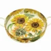 Sunflowers Large Handled Tray