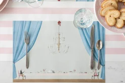 Table for Two Pad of 18 Paper Placemats