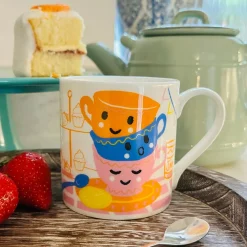 Tea Party Bone China Mug