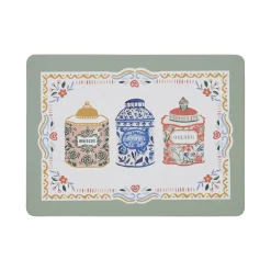 Tea Tins Set of 4 Placemats