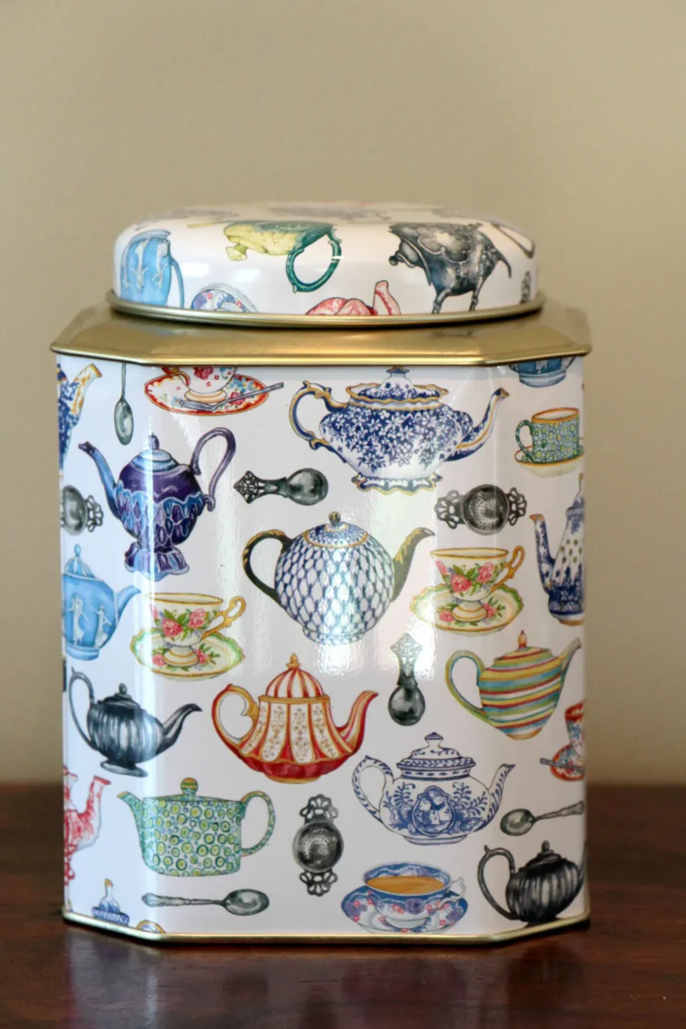 Teapot Tea Caddy