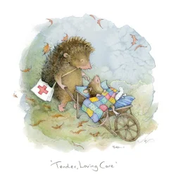 Tender, Loving Care Greeting Card