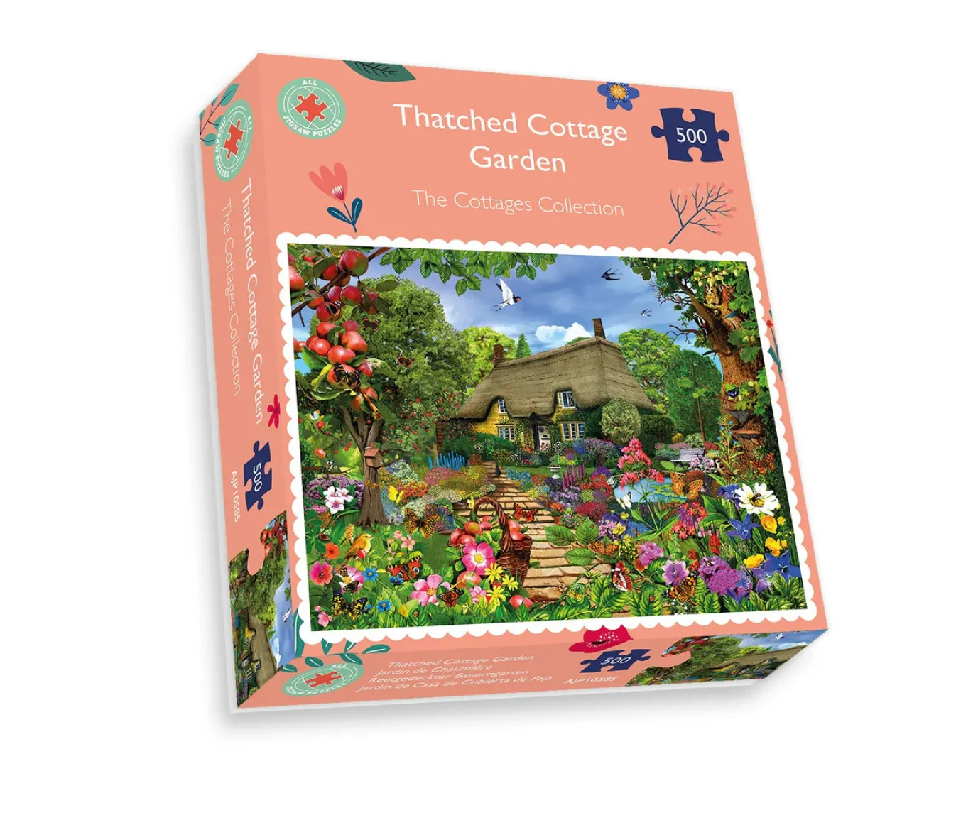 Thatched Cottage Garden 500 Piece Jigsaw Puzzle