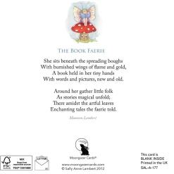 The Book Faeire Greeting Card