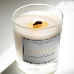 The Cambridgeshire Cassis and Black Vanilla Candle