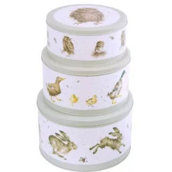 'The Country Set' Set of 3 Cake Tins