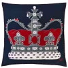 The Crown Pillow - Navy
