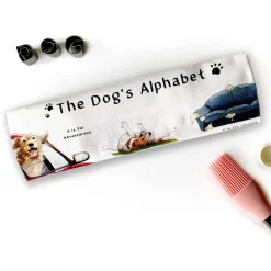 The Dog's Alphabet Tea Towel