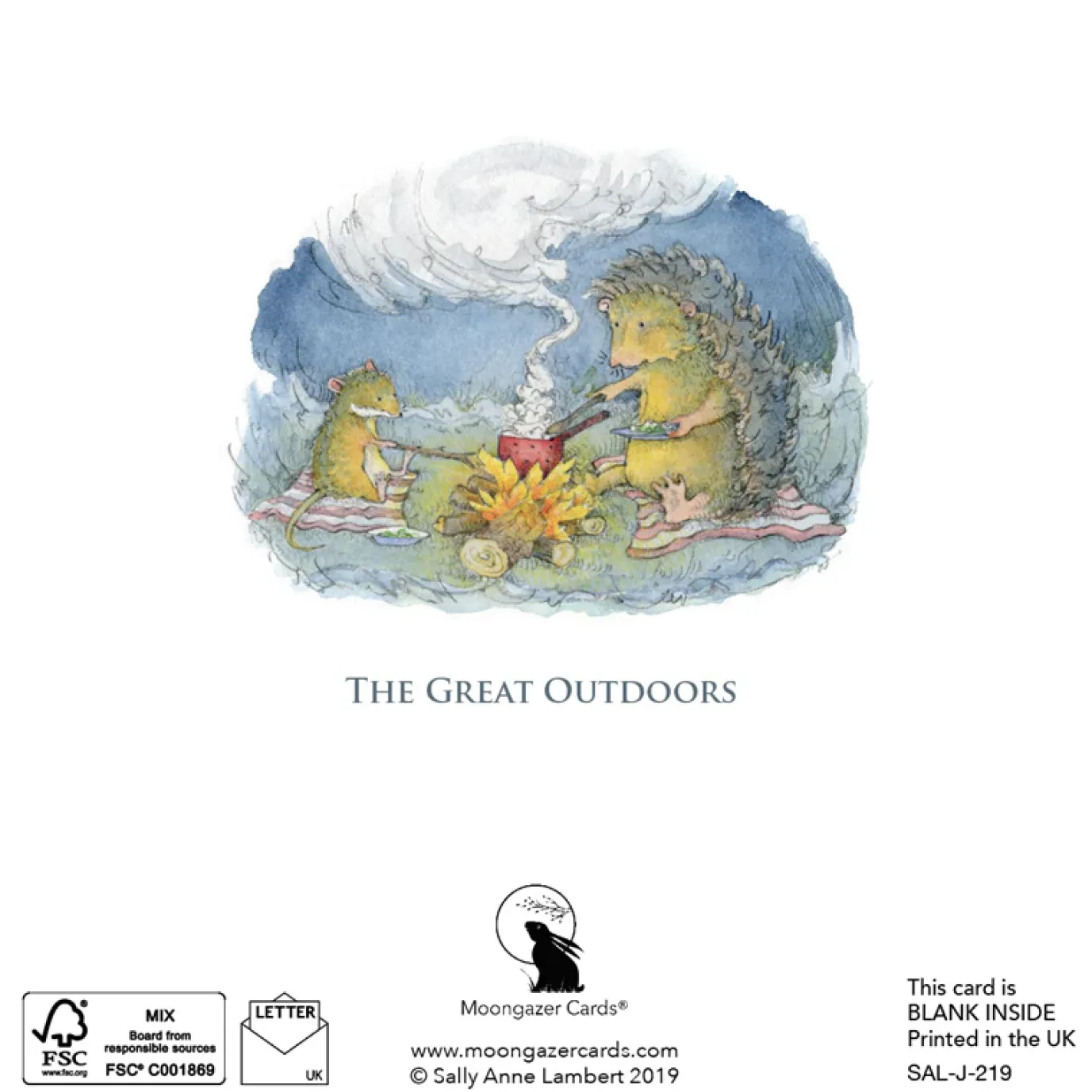 The Great Outdoors Greeting Card