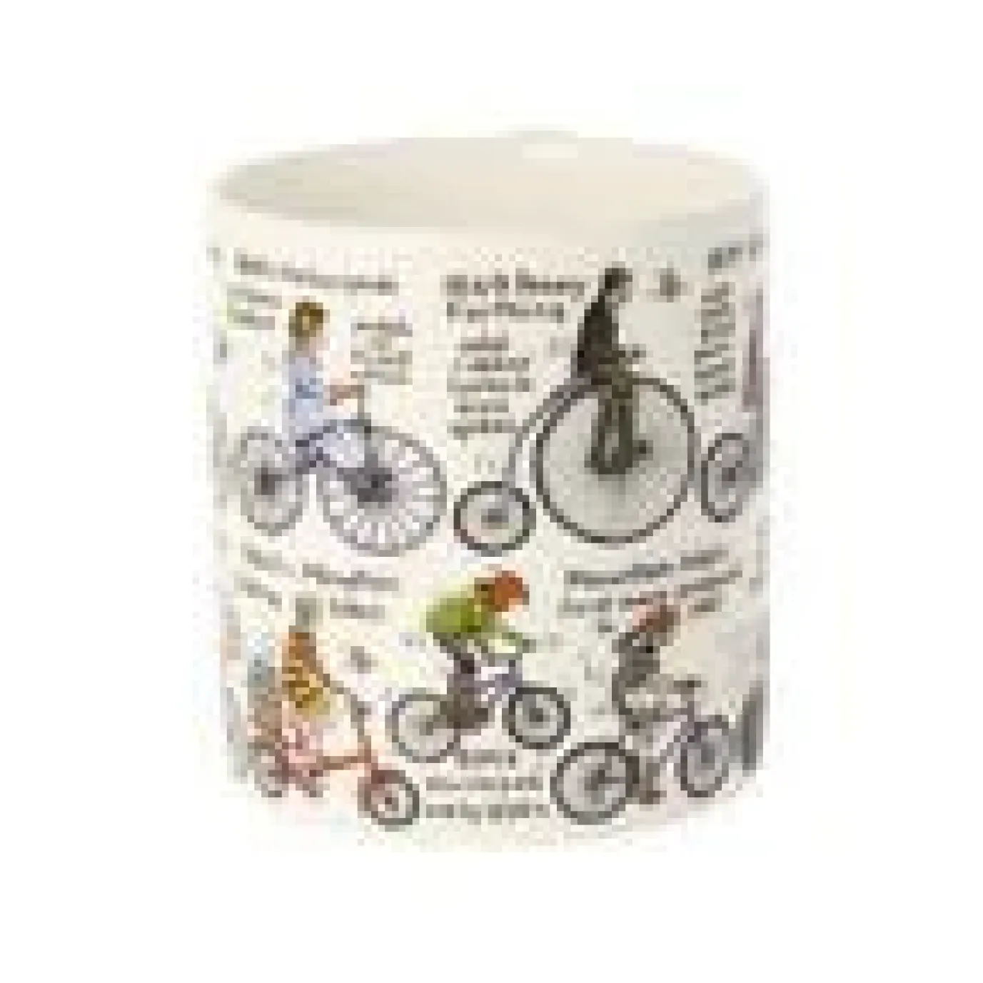 The History of Cycling Bone China Mug