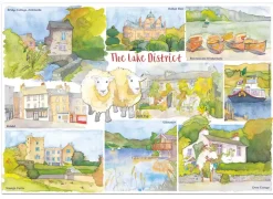The Lake District 1000 Piece Jigsaw Puzzle by Emma Ball