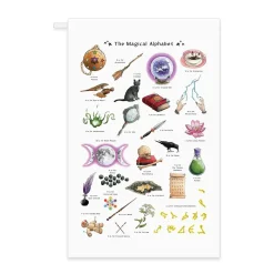 The Magical Alphabet Tea Towel