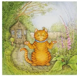 The Mischievous Mouse Greeting Card