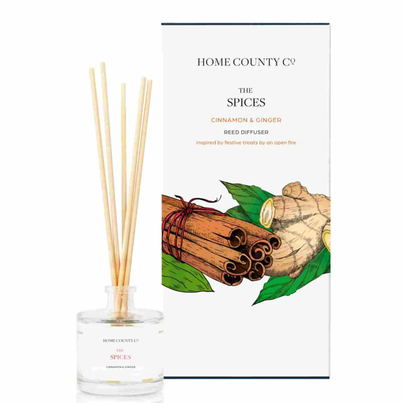 The Spices - Cinnamon & Ginger Reed Diffuser