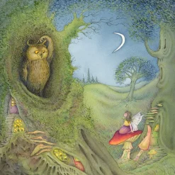 The Thoughtful Faerie Greeting Card