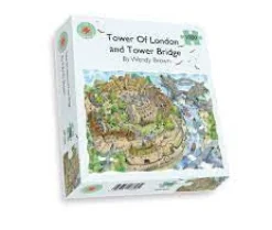 The Tower of London and Tower Bridge 1000 Piece Jigsaw Puzzle