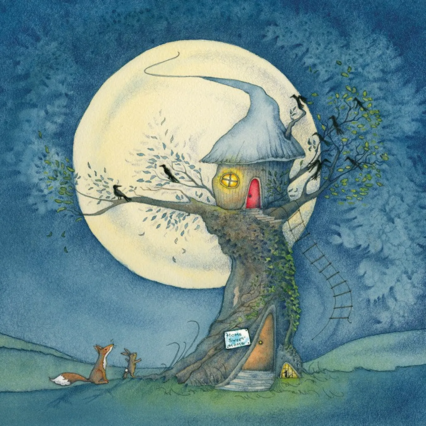 The Tree House Greeting Card