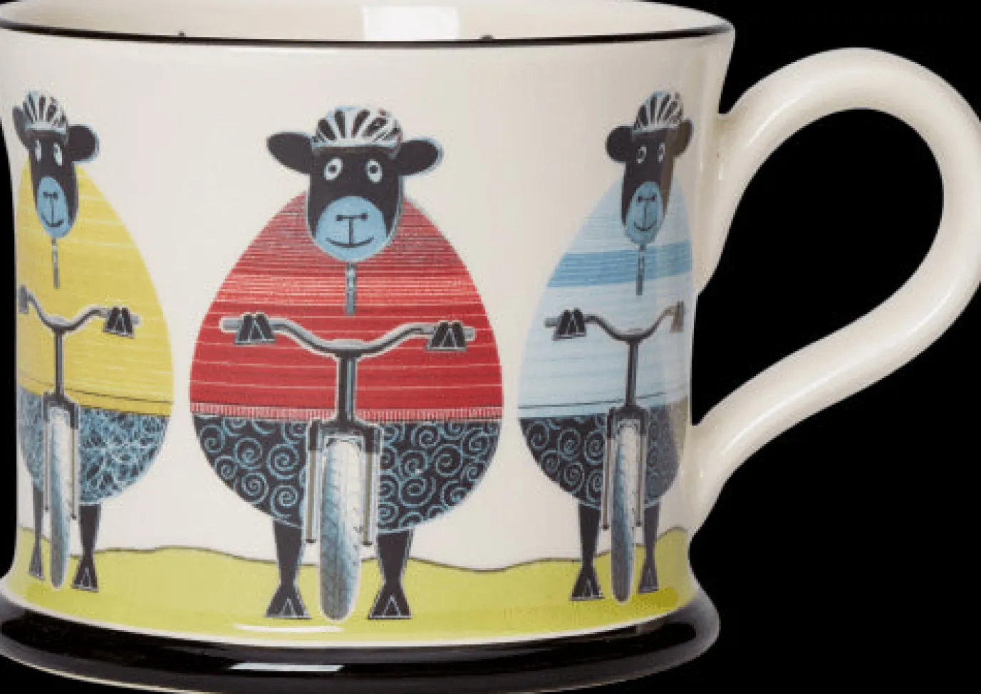The Woolly Bikers Mug by Moorland Pottery