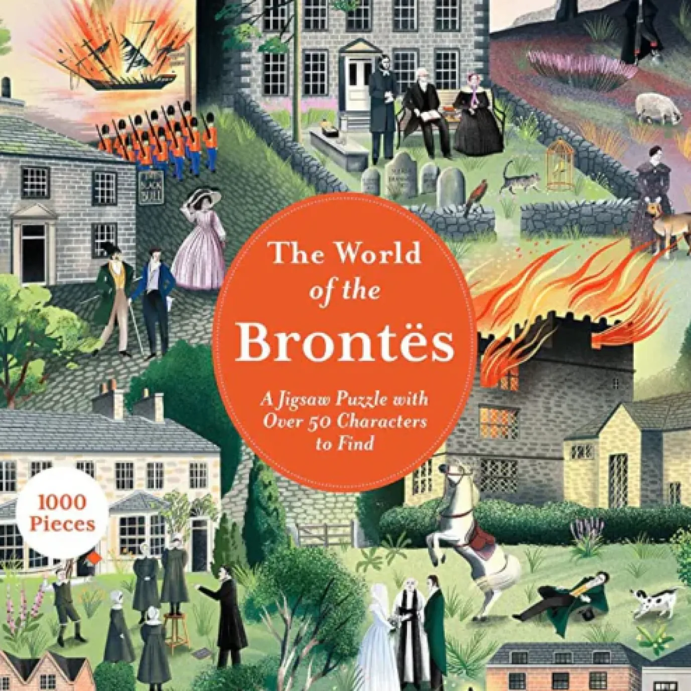The World of Brontës 1000 Piece Jigsaw Puzzle