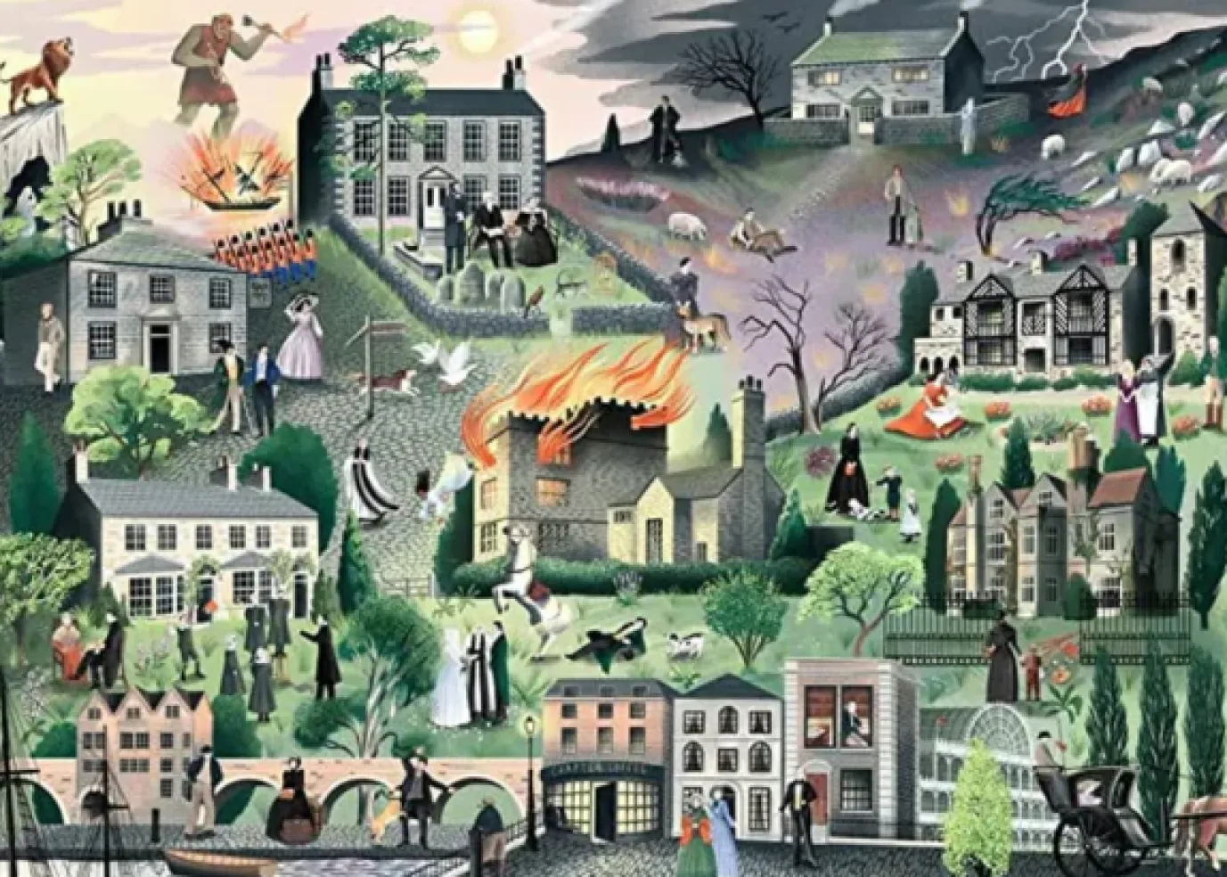 The World of Brontës 1000 Piece Jigsaw Puzzle