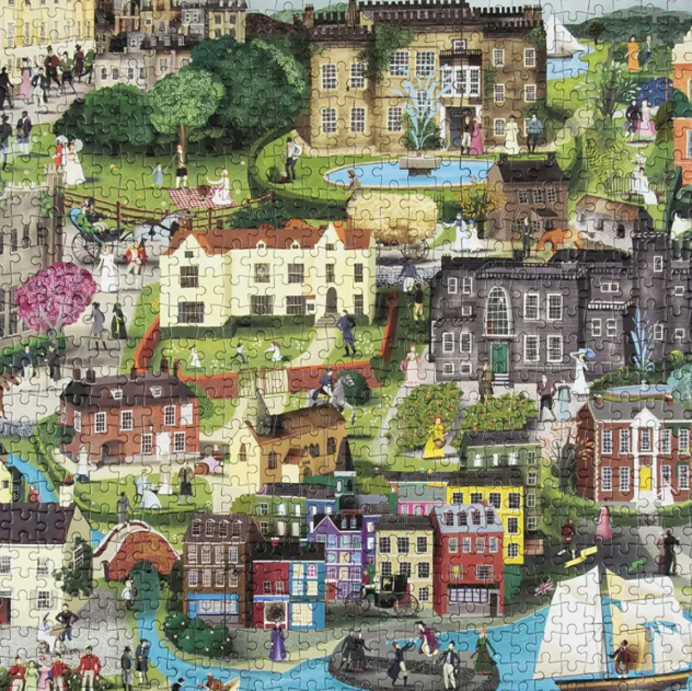 The World of Jane Austen 1000 Piece Jigsaw Puzzle