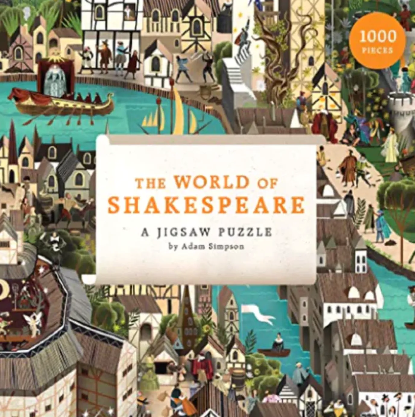 The World of Shakespeare 1000 Piece Jigsaw Puzzle