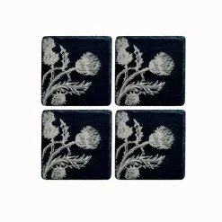 Thistle Trio - Set of 4 Slate Coasters