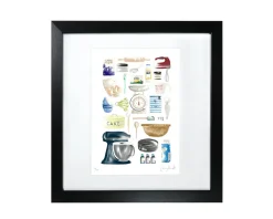 Time to Bake Framed Print by Corinne Alexander