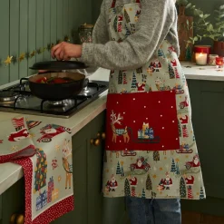 Tis the Season Recycled Cotton Apron