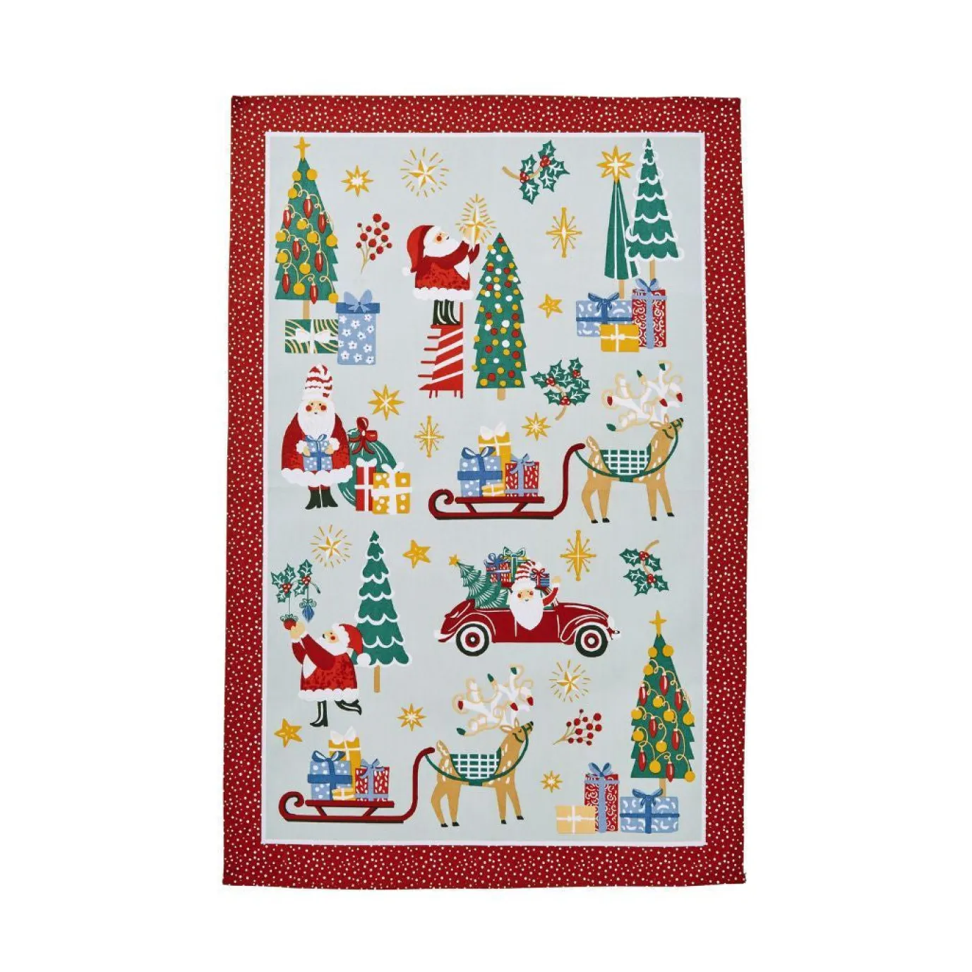 Tis the Season Recycled Cotton Tea Towel