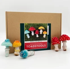 Toadstools Needle Felting Kit