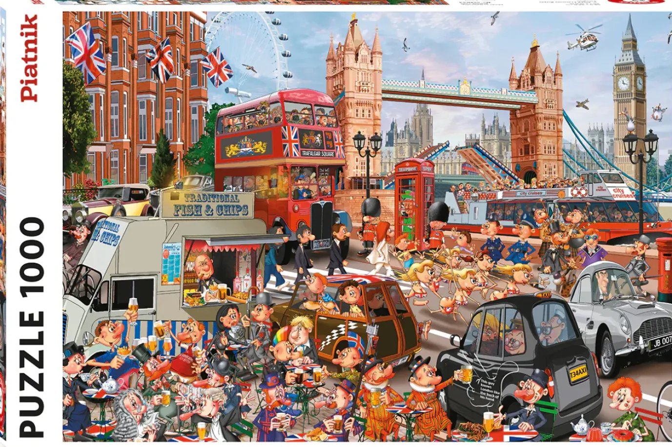 Tower Bridge 1000 Piece Jigsaw Puzzle