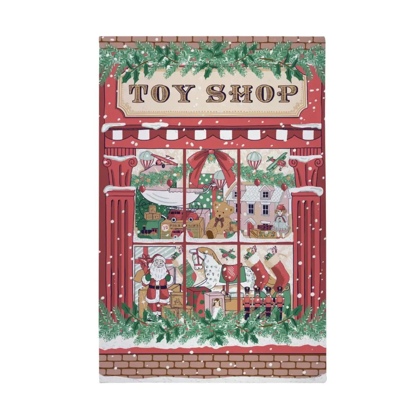 Toy Shop Recycled Cotton Tea Towel