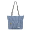 Trafalgar Tote B Hickory Stripe Recycled Cavas Tote- Medium