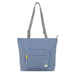 Trafalgar Tote B Hickory Stripe Recycled Cavas Tote- Medium