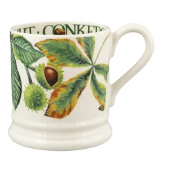 Tree & Leaves Horse Chestnut & Conker 1/2 Pint Mug