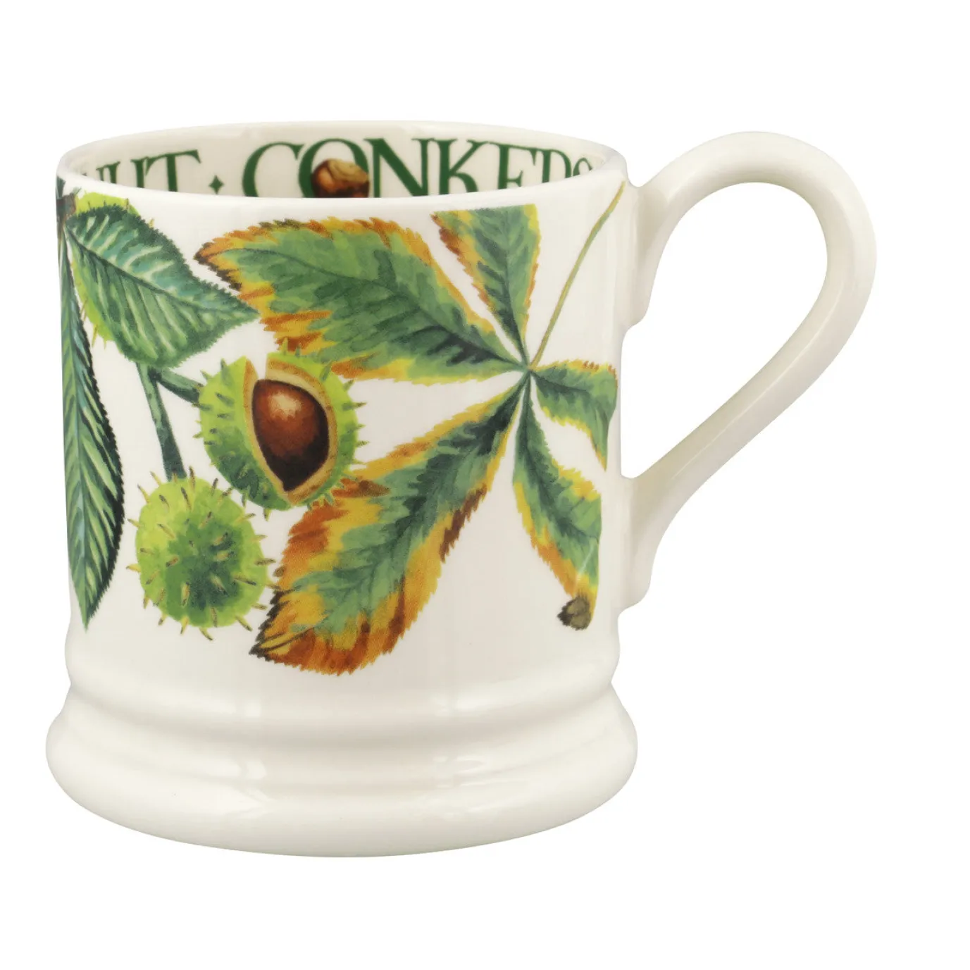 Tree & Leaves Horse Chestnut & Conker 1/2 Pint Mug