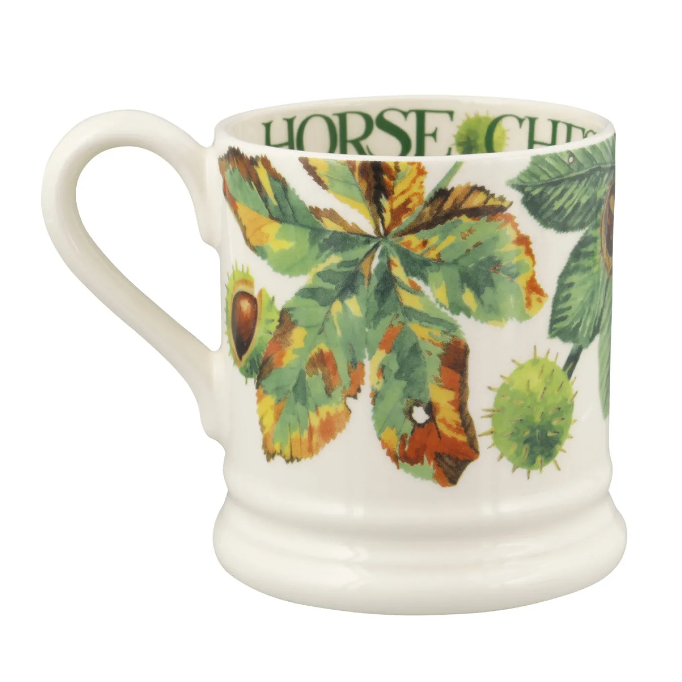 Tree & Leaves Horse Chestnut & Conker 1/2 Pint Mug