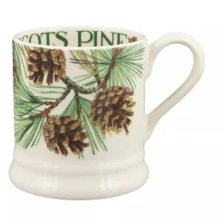 Tree & Leaves Scots Pine 1/2 Pint Mug
