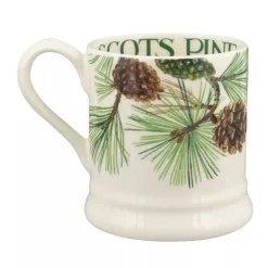 Tree & Leaves Scots Pine 1/2 Pint Mug