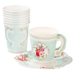 Truly Scrumptious Teacup & Saucer Set - 12 pack