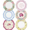 Truly Scrumptious Vintage Paper Plates - 12 pack