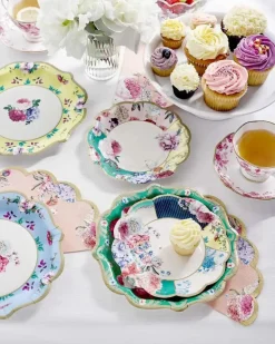 Truly Scrumptious Vintage Paper Plates - 12 pack