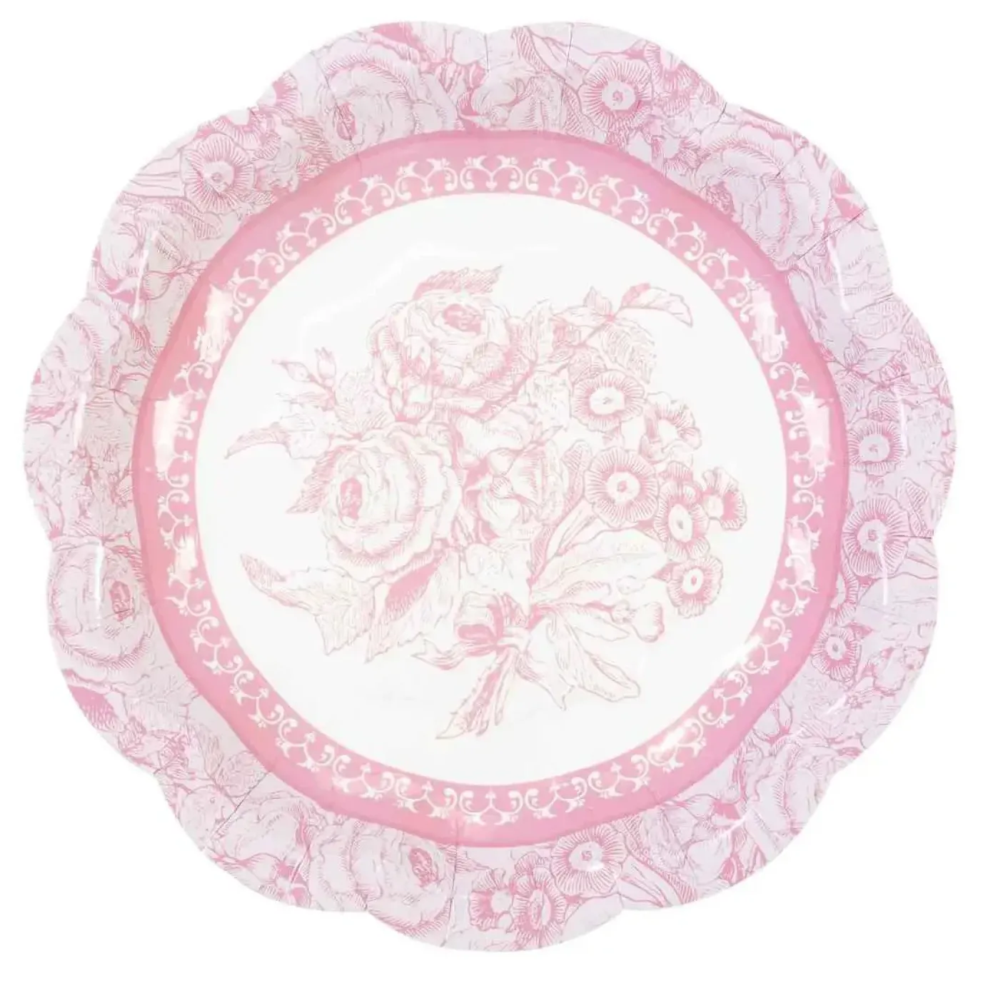 Truly Scrumptious Vintage Paper Plates - 12 pack