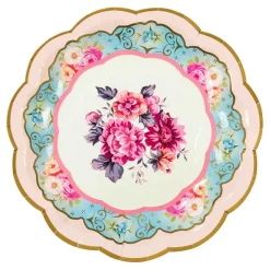 Truly Scrumptious Vintage Paper Plates - 12 pack