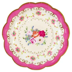 Truly Scrumptious Vintage Paper Plates - 12 pack