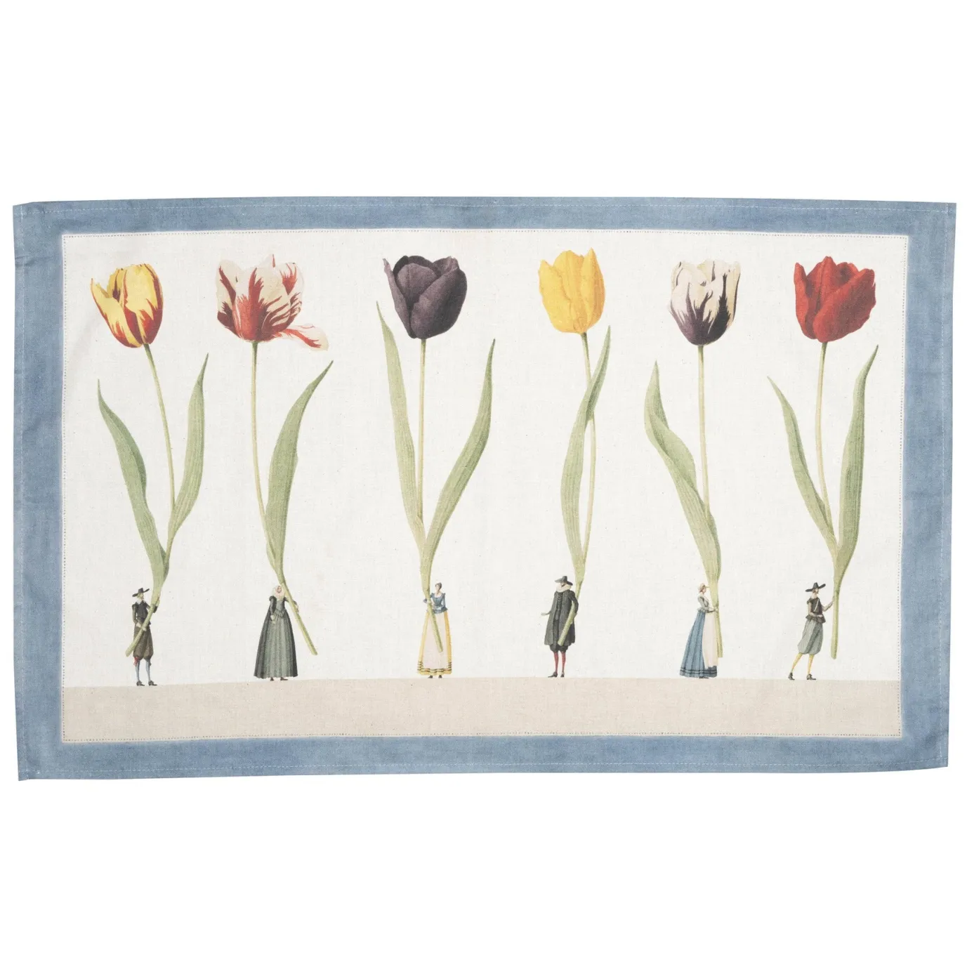 Tulip Parade Tea Towel