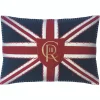 Union Jack Coronation Insignia Pillow - Shield
