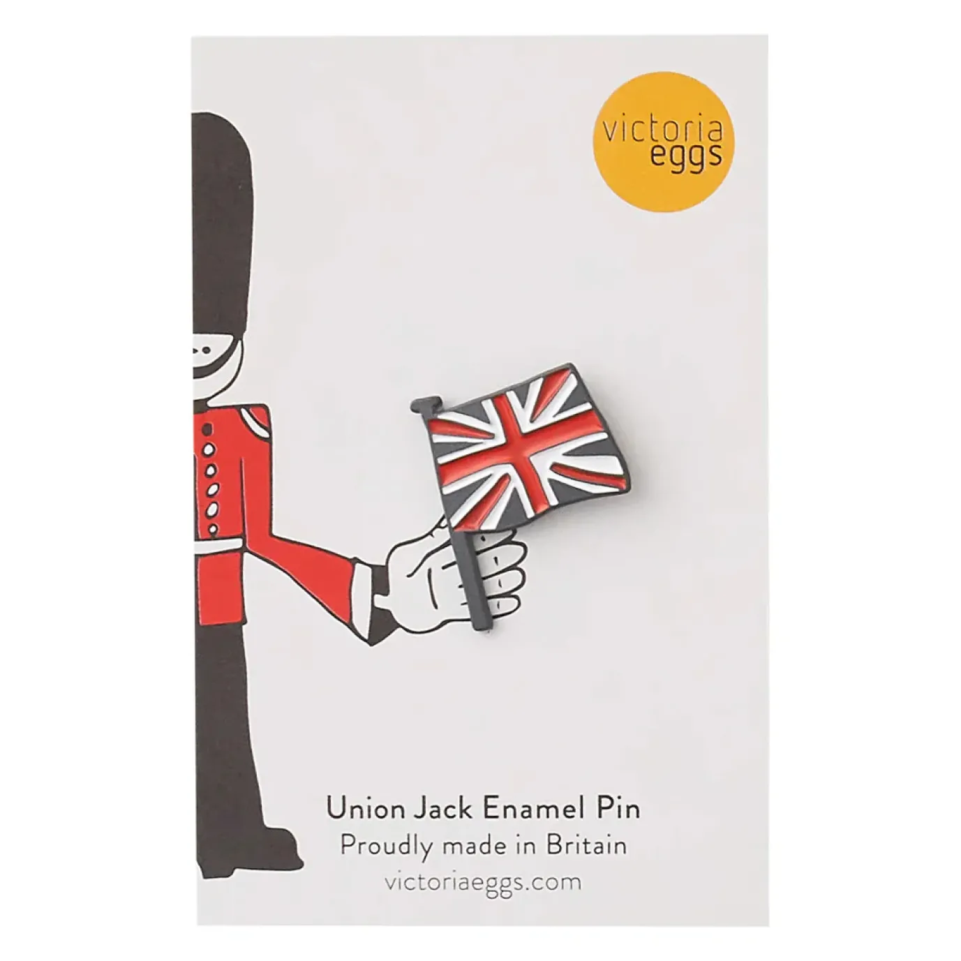 Union Jack Enamel Pin Badge